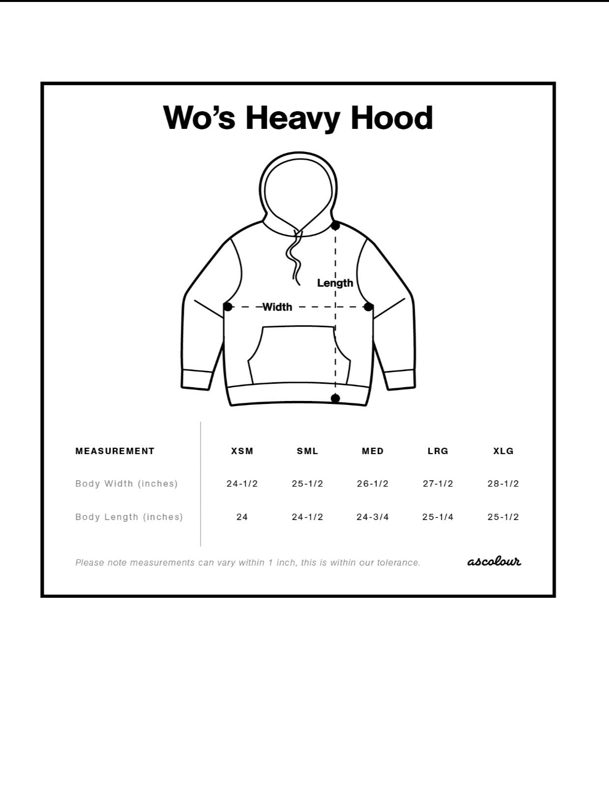 Wo's Heavy Hoodie