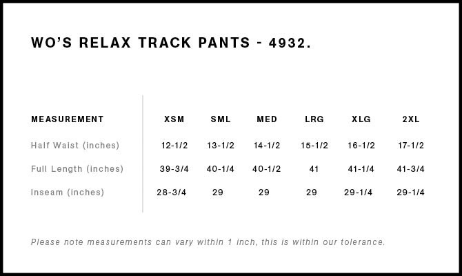 Wo's Relax Trackpants