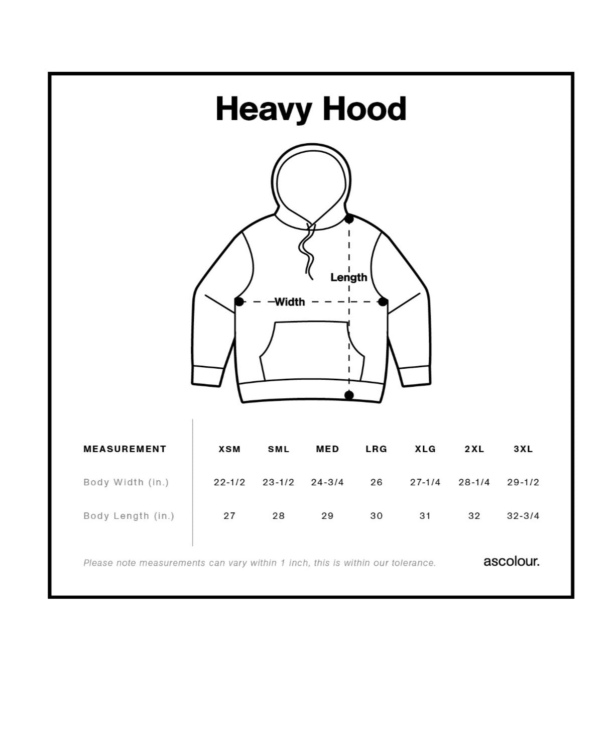 Men's Heavy Hoodie